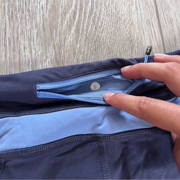 Lululemon Blue Leggings - Picture 5 of 10